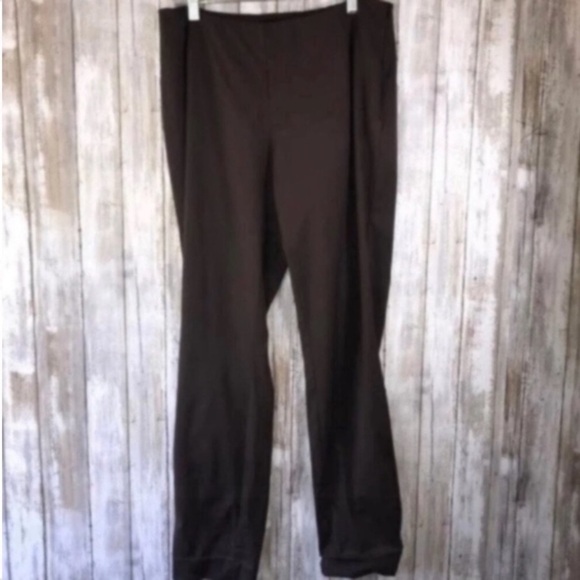 Lafayette 148 Brown Straight Pants - Picture 3 of 6